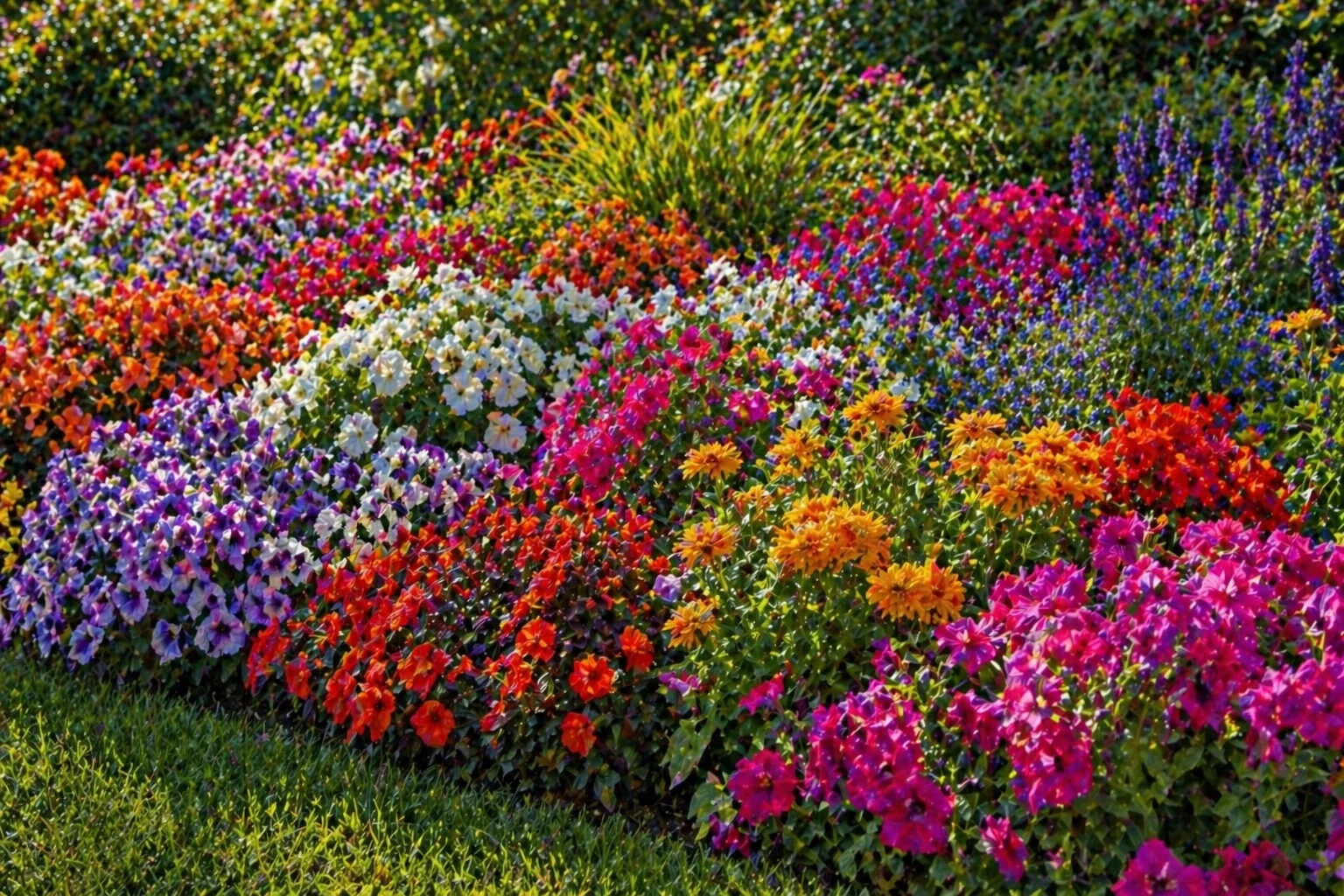 Annuals planting in Washington