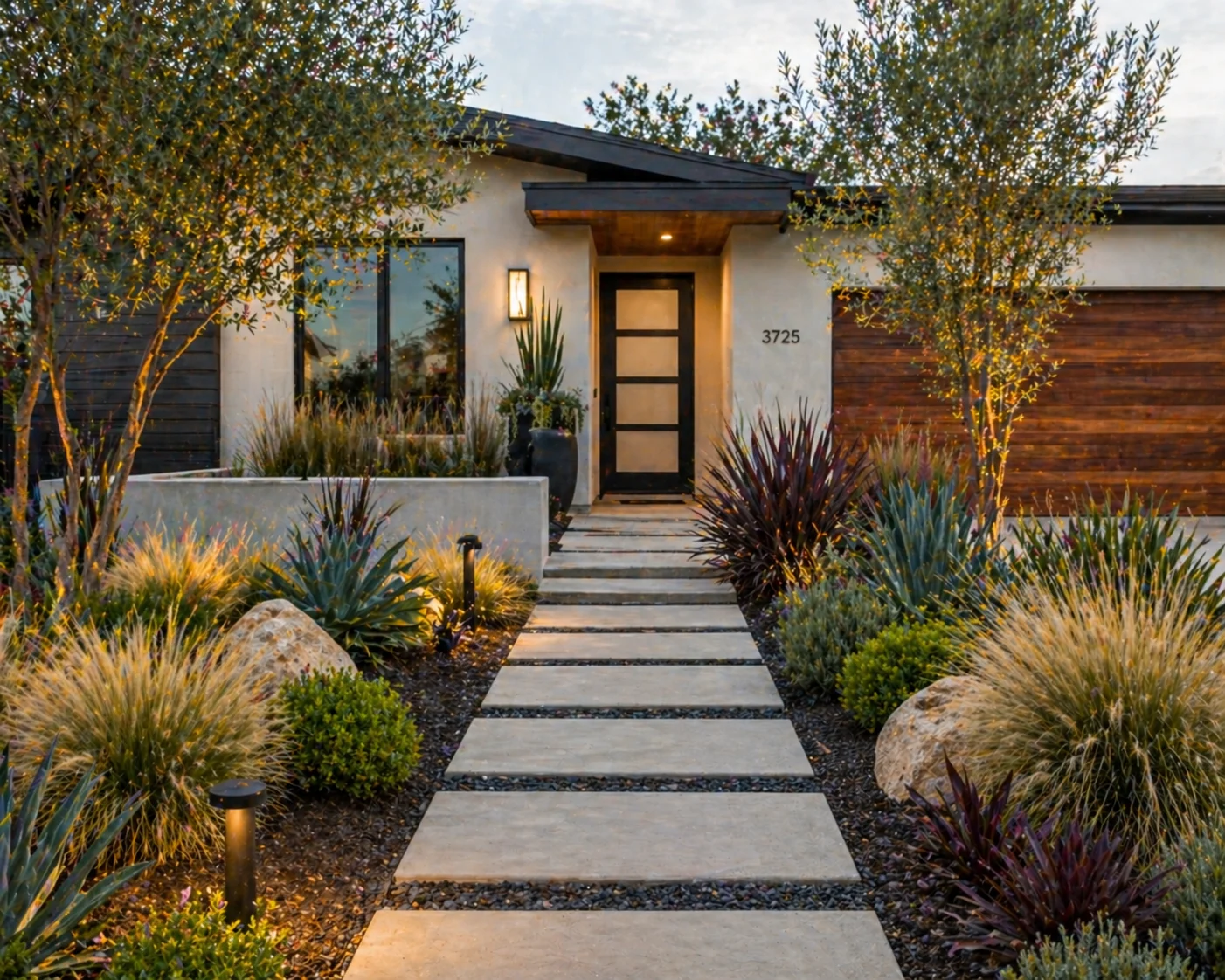 Lawn-Free Front Yard front yard landscaping