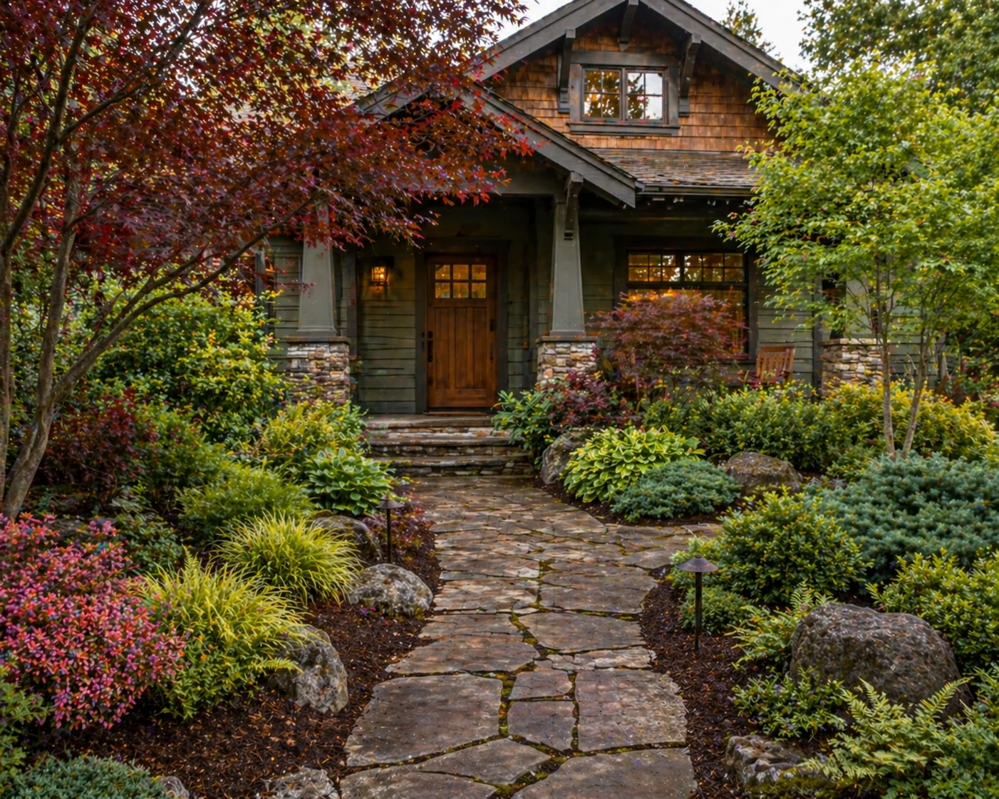 Native Plant Garden front yard landscaping