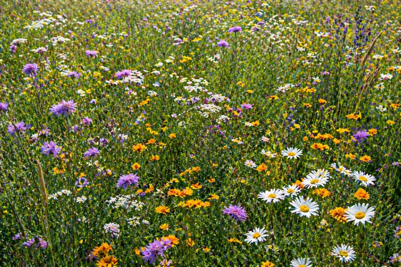 Wildflowers planting in Florida