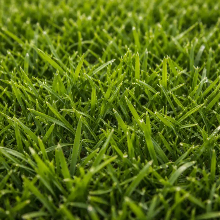Close up of bermuda grass texture