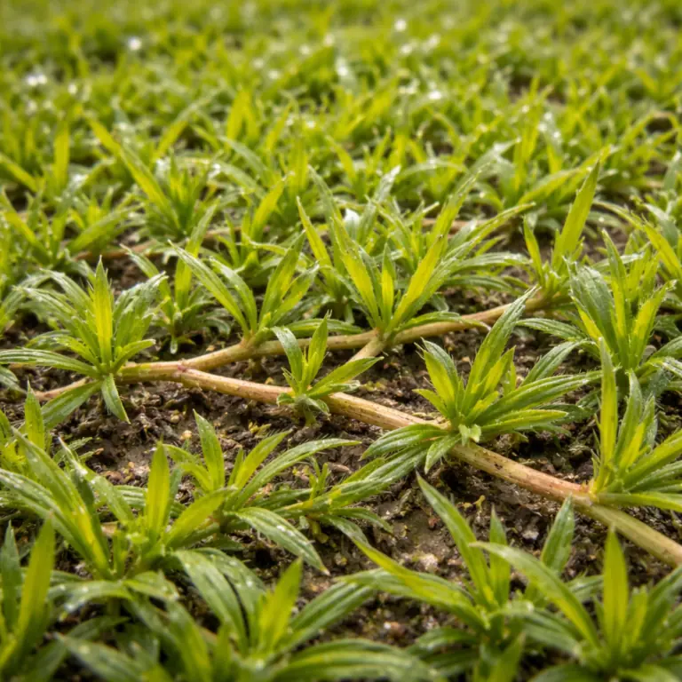 Close up of centipede grass texture